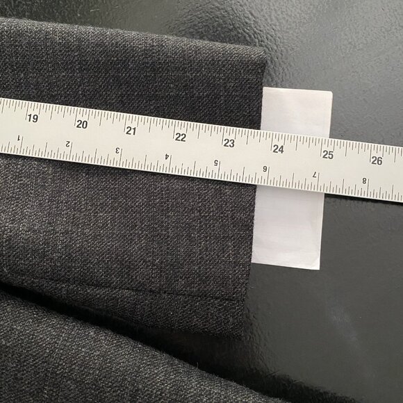 H&M x Freely Lanificio Comero Unstructured Sport Coat 41R Charcoal Patch Pocket - Picture 14 of 16